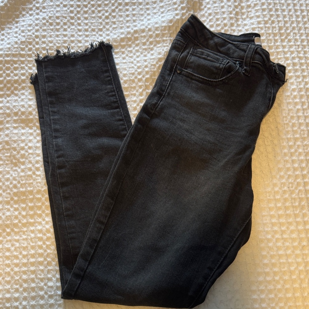 Forever 21 slightly distressed  Black Jeans